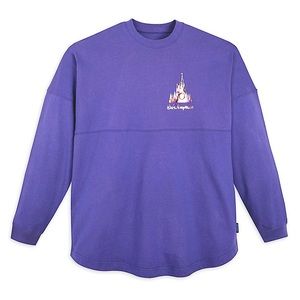 NEW WITH TAGS Authentic Disney World 50th Anniversary purple spirit jersey